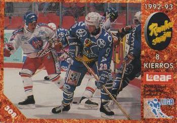 1993-94 Leaf Sisu SM-Liiga (Finnish) #308 Runkosarja 8. Kierros Front