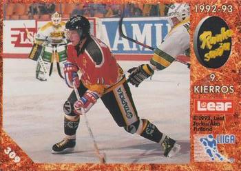 1993-94 Leaf Sisu SM-Liiga (Finnish) #309 Runkosarja 9. Kierros Front