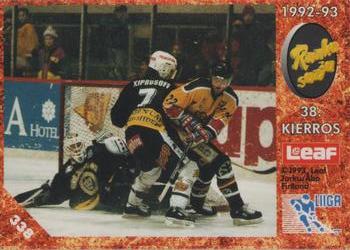 1993-94 Leaf Sisu SM-Liiga (Finnish) #338 Runkosarja 38. Kierros Front