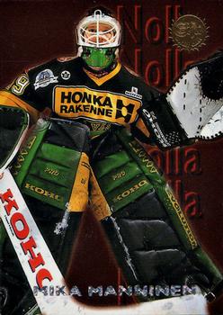 1994-95 Leaf Sisu SM-Liiga (Finnish) - Nollakortit #1 Mika Manninen Front