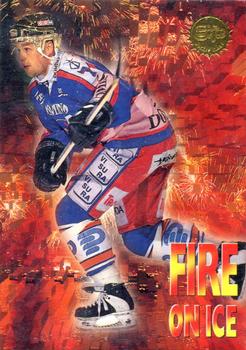 1994-95 Leaf Sisu SM-Liiga (Finnish) - Fire on Ice #6 Timo Jutila Front