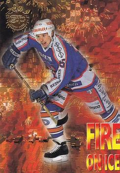 1994-95 Leaf Sisu SM-Liiga (Finnish) - Fire on Ice #7 Pauli Järvinen Front