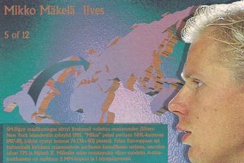 1994-95 Leaf Sisu SM-Liiga (Finnish) - Special Guest Star #5 Mikko Mäkelä Back