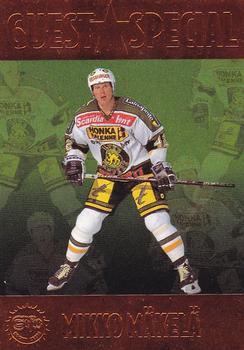 1994-95 Leaf Sisu SM-Liiga (Finnish) - Special Guest Star #5 Mikko Mäkelä Front