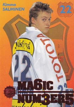 1994-95 Leaf Sisu SM-Liiga (Finnish) - Magic Numbers #9 Kimmo Salminen Front