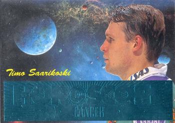 1994-95 Leaf Sisu SM-Liiga (Finnish) - Horoscopes #7 Timo Saarikoski Front