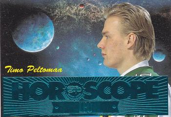 1994-95 Leaf Sisu SM-Liiga (Finnish) - Horoscopes #8 Timo Peltomaa Front