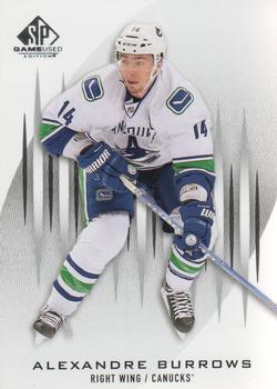 2013-14 SP Game Used #6 Alexandre Burrows Front