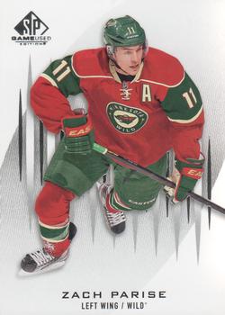 2013-14 SP Game Used #52 Zach Parise Front