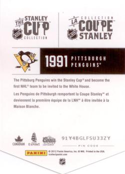 2012 Panini Molson Stanley Cup Collection #NNO 1991 Back
