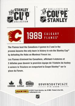 2012 Panini Molson Stanley Cup Collection #NNO 1989 Back