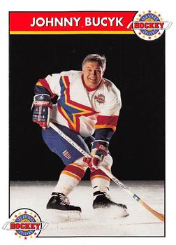 1993-94 Zellers Masters of Hockey #NNO Johnny Bucyk Front