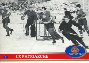 1991-92 Future Trends Canada ’72 French #4 Le patriarche / Anatoli Tarasov Front