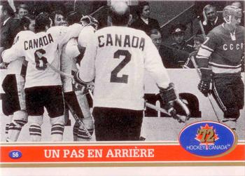 1991-92 Future Trends Canada ’72 French #56 Un pas en arrière / Sixième match Front