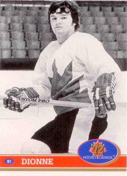1991-92 Future Trends Canada ’72 French #91 Marcel Dionne Front