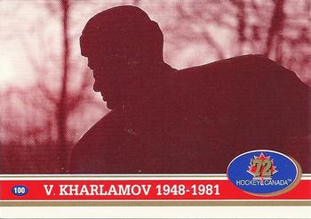 1991-92 Future Trends Canada ’72 French #100 Valeri Kharlamov Front