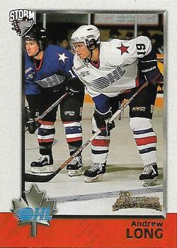 1998 Bowman CHL #17 Andrew Long Front