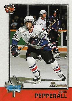 1998 Bowman CHL #19 Colin Pepperall Front