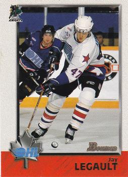 1998 Bowman CHL #20 Jay Legault Front