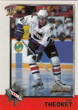 1998 Bowman CHL #65 Luc Theoret Front