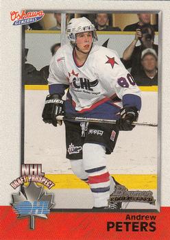 1998 Bowman CHL #150 Andrew Peters Front
