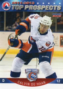 2011-12 Choice AHL Top Prospects #7 Calvin de Haan Front