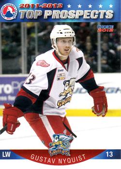 2011-12 Choice AHL Top Prospects #13 Gustav Nyquist Front