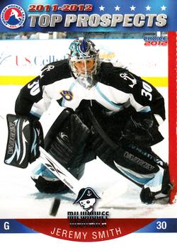 2011-12 Choice AHL Top Prospects #25 Jeremy Smith Front