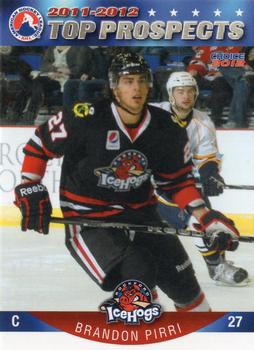 2011-12 Choice AHL Top Prospects #37 Brandon Pirri Front