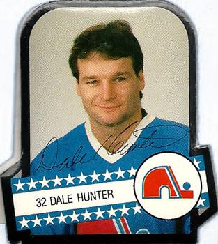 1985-86 Provigo Quebec Nordiques Stickers #NNO Dale Hunter Front