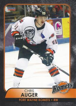 2011-12 Choice Fort Wayne Komets (CHL) #2 Chris Auger Front