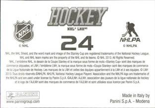 2013-14 Panini Stickers #24 Stanley Cup Finals/Action Puzzle Back