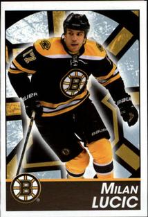 2013-14 Panini Stickers #34 Milan Lucic Front