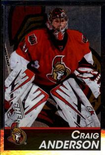 2013-14 Panini Stickers #119 Craig Anderson Front