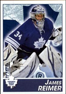 2013-14 Panini Stickers #155 James Reimer Front