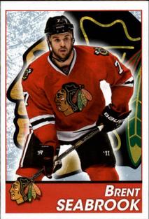 2013-14 Panini Stickers #193 Brent Seabrook Front