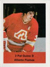 1974-75 NHL Action Stamps #NNO Pat Quinn Front