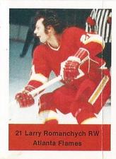 1974-75 NHL Action Stamps #NNO Larry Romanchych Front