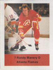 1974-75 NHL Action Stamps #NNO Randy Manery Front