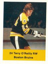 1974-75 NHL Action Stamps #NNO Terry O'Reilly Front
