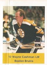1974-75 NHL Action Stamps #NNO Wayne Cashman Front