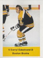 1974-75 NHL Action Stamps #NNO Darryl Edestrand Front