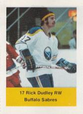 1974-75 NHL Action Stamps #NNO Rick Dudley Front