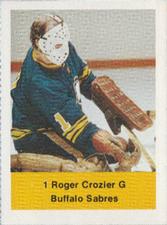 1974-75 NHL Action Stamps #NNO Roger Crozier Front