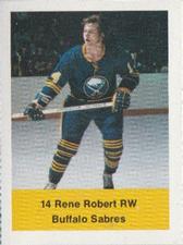 1974-75 NHL Action Stamps #NNO Rene Robert Front