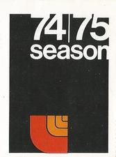 1974-75 NHL Action Stamps #NNO Gil Perreault Back