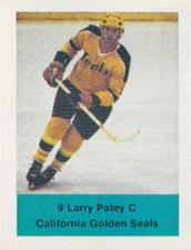1974-75 NHL Action Stamps #NNO Larry Patey Front