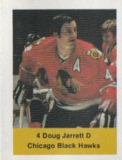 1974-75 NHL Action Stamps #NNO Doug Jarrett Front