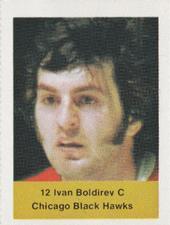 1974-75 NHL Action Stamps #NNO Ivan Boldirev Front