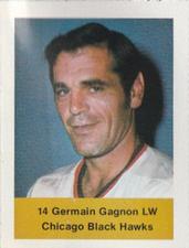 1974-75 NHL Action Stamps #NNO Germain Gagnon Front